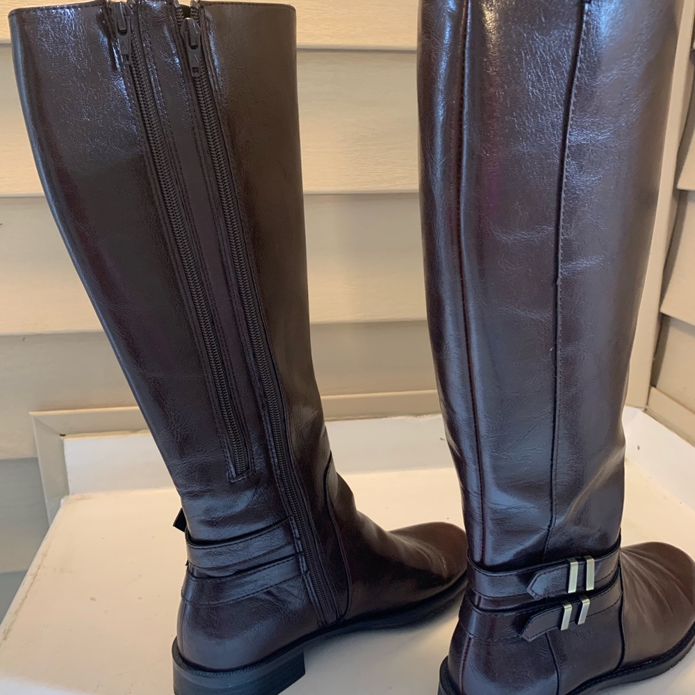 Brown Leather Aerosoles Boots